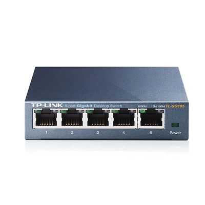 Switch 05 Portas TP-LINK TL-SG105 Gigabit 10/100/1000 MBPS