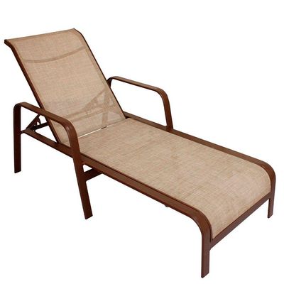 Kit Completo De Móveis Para Piscina Modelo Lótus Marrom Capuccino