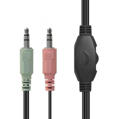 Fone Headset GO PLAY FM35 Preto com Microfone