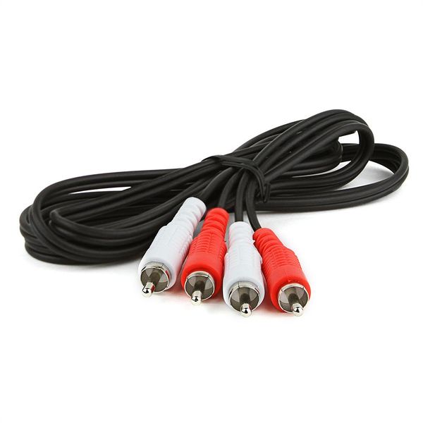 Cabo 2 RCA Macho X 2 RCA Macho 1,8M CBRC0003 Preto STORM