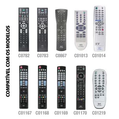 Controle Remoto MXT 01286 TV LG SMART TV - Modelos Antigos