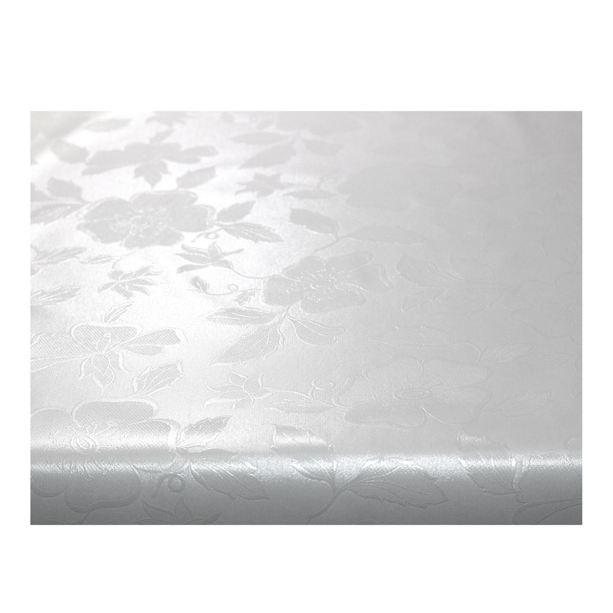 1 Toalha De Mesa Térmica Pvc Impermeável Branca S 0,70 X 1,00