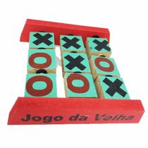 Jogo da Velha de Girar  - Marcio Artesanato