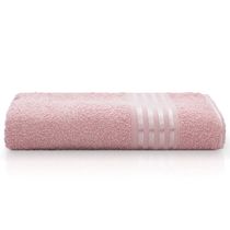 Kit 2 Toalhas de Banho e Rosto Camesa Decor Rosa