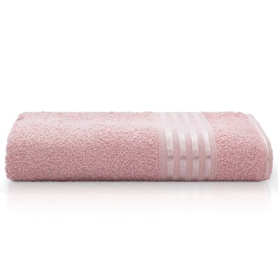 Toalha de Banho Camesa Decor Rosa