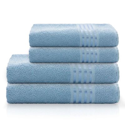 Toalha de Rosto Camesa Decor Azul