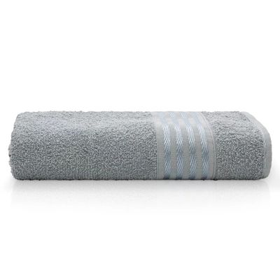 Toalha de Rosto Camesa Decor Cinza