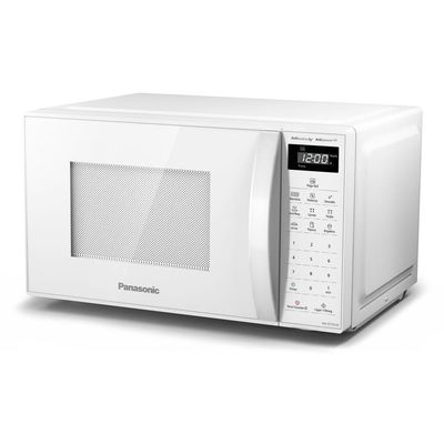 Micro-ondas Panasonic Tecnologia Antibactéria Ag 21L Branco - NN-ST25LWRU 110V
