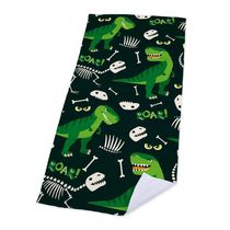 Toalha De Praia Dinossauro Roar  criativas e clássicas