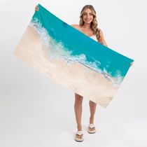 Toalha De Praia Beira Do Mar Clean  criativas e clássicas