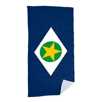 Toalha De Praia Bandeira Mato Grosso