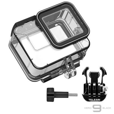 Caixa Estanque Telesin Para Gopro Hero 9 E Hero 10 Black