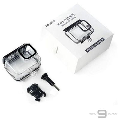 Caixa Estanque Telesin Para Gopro Hero 9 E Hero 10 Black
