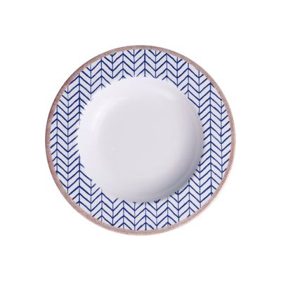 Jogo de Jantar Abstratta  Porcelana Decorada 20 Peças Tramontina