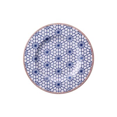 Jogo de Jantar Abstratta  Porcelana Decorada 20 Peças Tramontina