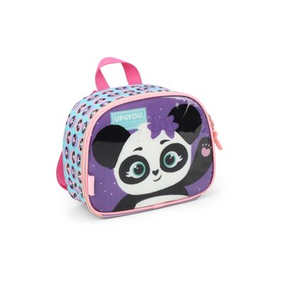 Kit Mochila Infantil Com Lancheira Pandinha Verde - Up4you