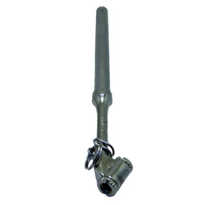 Calibrador de Pneus Schweers Bocal Duplo 176 Niquelado