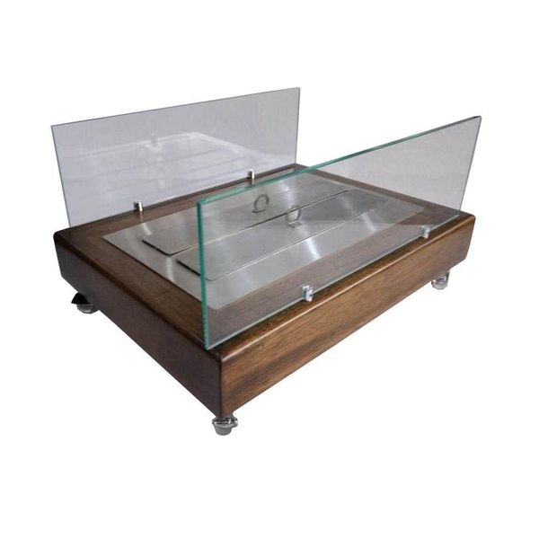 Lareira Ecológica a Álcool 92° com queimador Duplo de 40cm