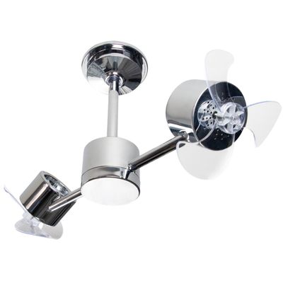 Ventilador de Teto Treviso Infinit Cromado Controle Remoto