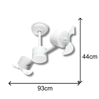 Ventilador de Teto Treviso Infinit Branco Bivolt