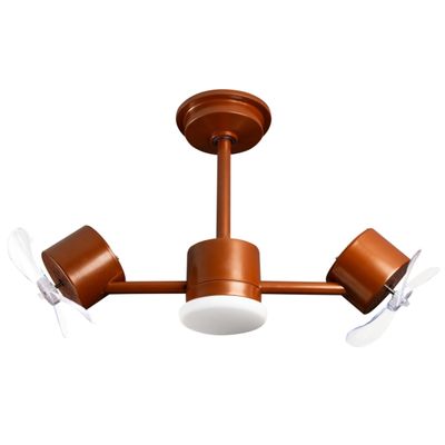 Ventilador de Teto Treviso Infinit LED Cobre Controle Remoto