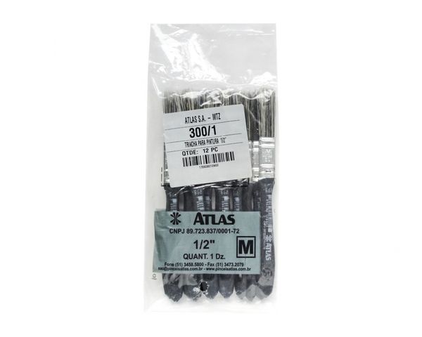 Trincha Atlas 300/1 A 1/2" c/12pcs