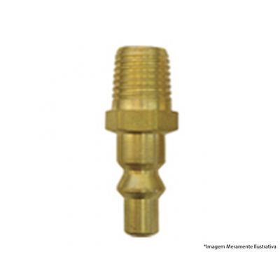 Pino Engate Rapido De Ar Rosca Macho 1/4" 11404E