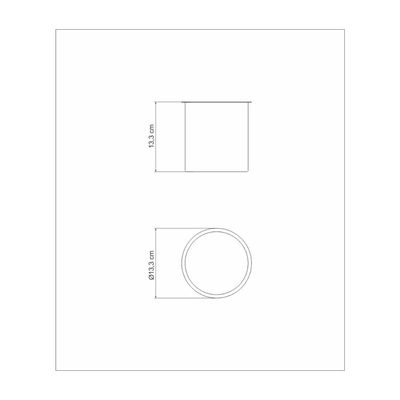 Pote Tramontina Cucina em Aço Inox sem Tampa 12 cm 1,5 L