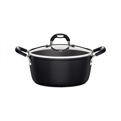 Caçarola Mônaco Induction Preta 3,5L Antiaderente Tramontina