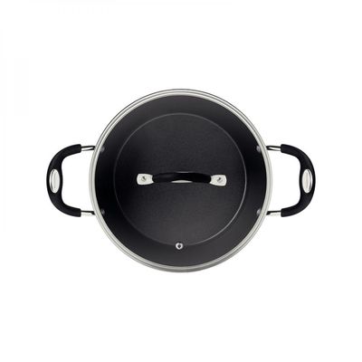 Caçarola Mônaco Induction Preta 3,5L Antiaderente Tramontina