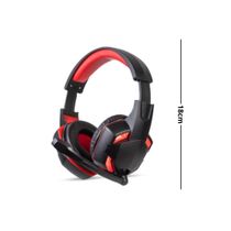 Fone de Ouvido Headset Gamer X22 LW002 Preto - Dust