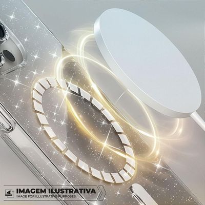 Capa para iPhone 15 Pro - MagSafe Glitter - Gshield