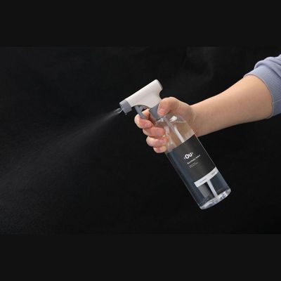 Kit Borrifadores 3 Unidades Multiuso Flow Bege E Cinza 500ml