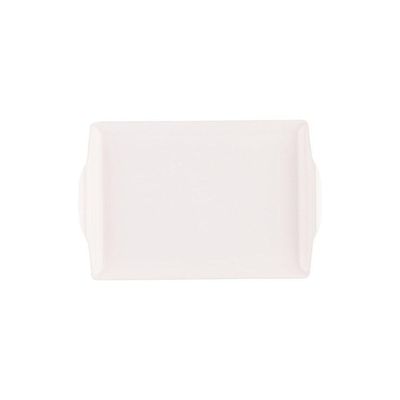 Bandeja Square Retangular 23x38 Branca Em Policarbonato Linha Profissional Cook Vem