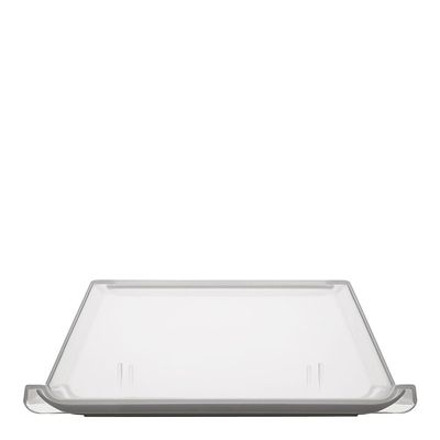 Bandeja Coffee Retangular Com Tampa 15x30 Branca Em Policarbonato Linha Profissional Cook Vem