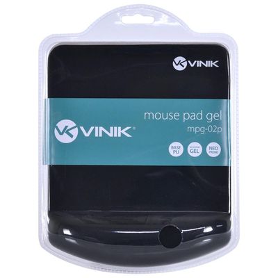 Mouse PAD com Apoio de Pulso em GEL MPG-02P Preto (29353)