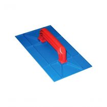 Desempenadeira Azul Zumplast Lisa 22X35Cm