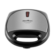 Teste Grill e Sanduicheira Britânia Crome Inox Copy