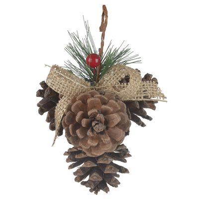 Pinha Decorativa 10Cm D&A Marrom