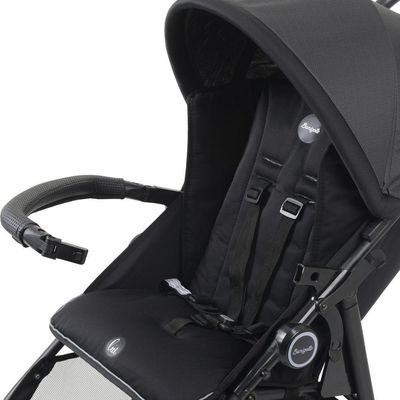 Carrinho de Bebê Burigotto Lui de 0 Até 15kg para Passeio Grafite