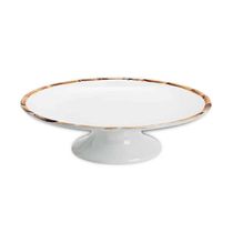 Porta Bolo Ou Torta Petite Four Bambu 20cm 1ª Linha Scalla