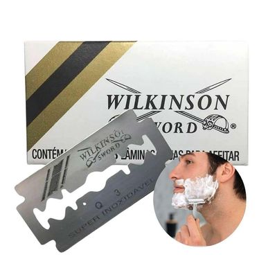 Lâmina De Barbear Aço Inox Wilkinson Sword 3 Unidades