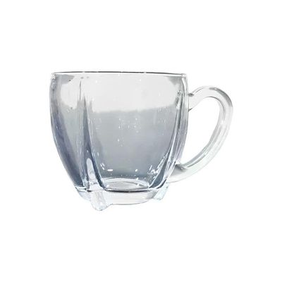 Kit 4 Xícaras De Café Vidro Love Em Casa Tem 195ml