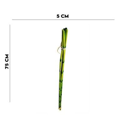 Haste Bambu Planta Artificial Decorativo C-4 Flor Arte