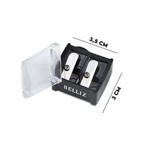 Apontador Para Lápis De Maquiagem 8-10-12mm Aço Inox Belliz