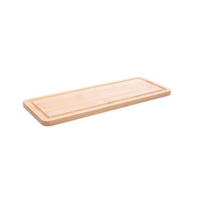 Tábua Decoração Petisco Em Bambu Hire 28cm X 11cm X 1cm