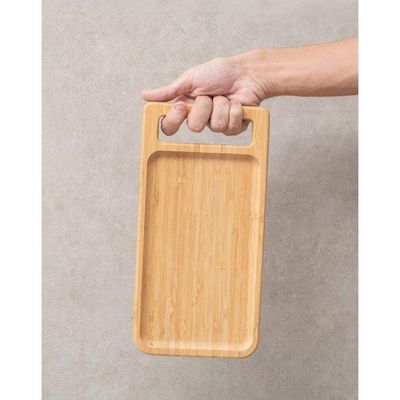 Tábua De Bambu Retangular 30cm - Oikos
