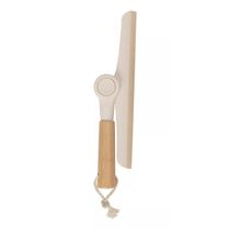 Rodo De Pia Dobrável Com Cabo De Bambu Oikos off White
