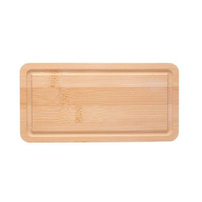 Tábua Decoração Petisco Em Bambu Hire 20cm X 10cm X 1cm