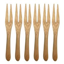 Conjunto De 6 Mini Garfos De Bambu - Oikos